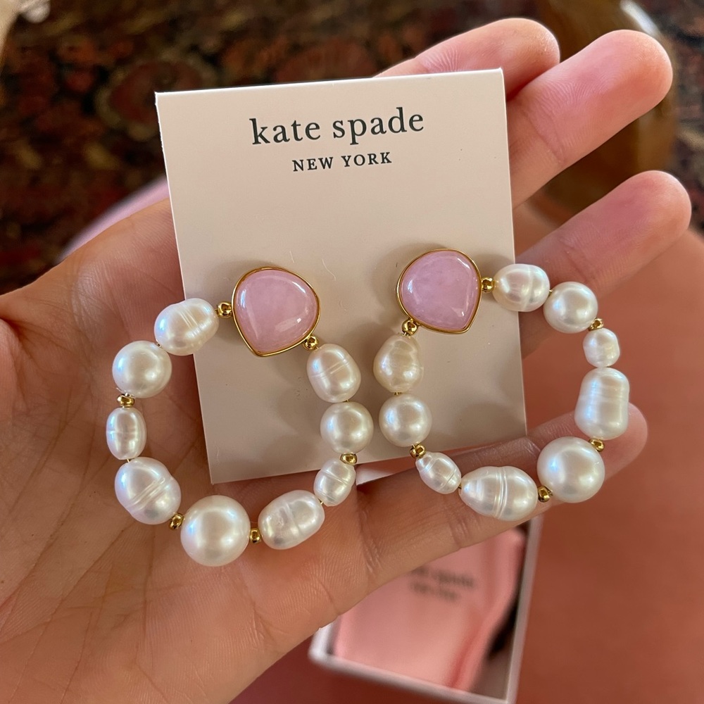 Pearl earrings